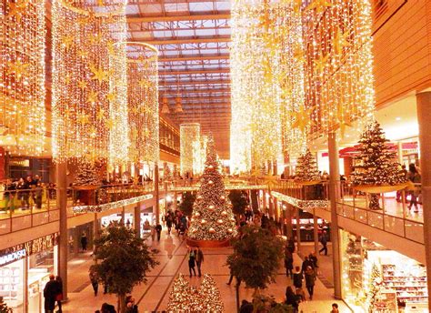 Lovely Christmas decorations at a mall in Berlin.  My Travel Pics