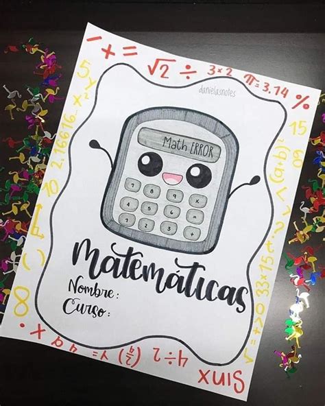 A Drawing Of A Calculator With Confetti Around It