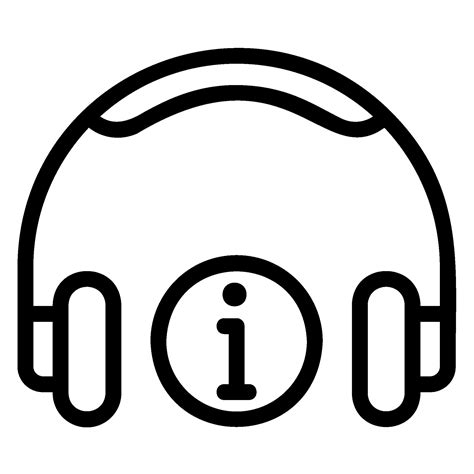 Headphones Line Icon Vector Art At Vecteezy