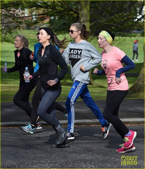 Cara Delevingne Joins Lady Garden Fun Run In Support Of Gynaecological