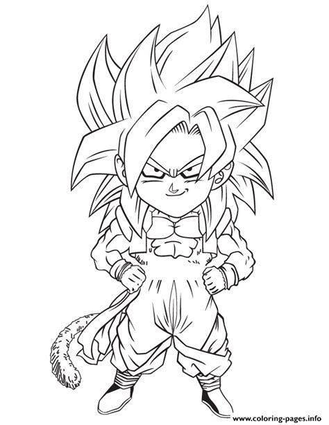 Coloring pages dragon ball with z for interesting super best. DRAGON BALL Z GOTENKS COLORING PAGE - Coloring Home