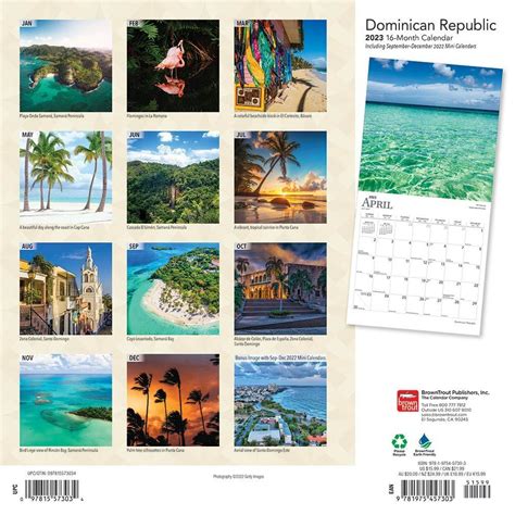 Dominican Republic 2023 Wall Calendar