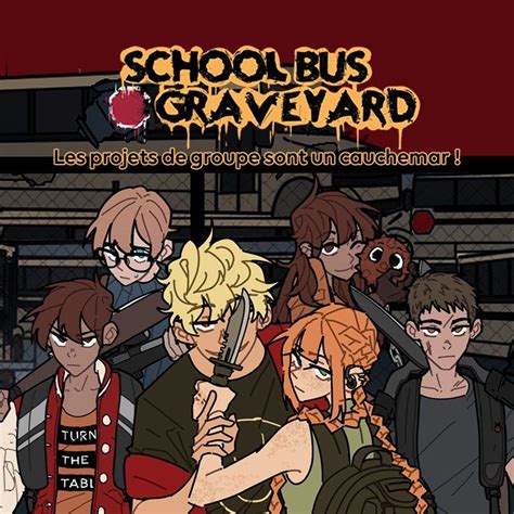 “school Bus Graveyard” By Red Webtoon App Graveyard School Bus