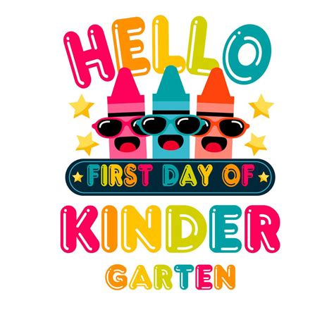 Svg Free Files Free Svg Svg Files For Cricut Kindergarten First Day