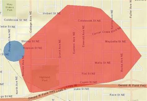 1300 Consumers Energy Customers Without Power On Grand Rapids