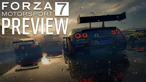 Forza Motorsport 7 Hands On A Stunning 4k Foot To The Floor Youtube