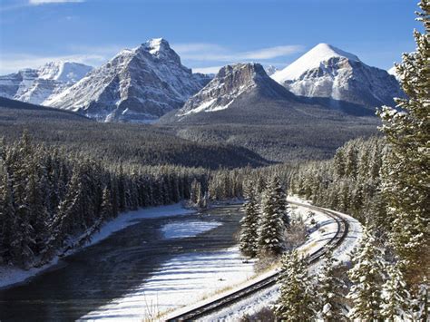 Canadian Rockies Winter Train Tour Snow Train To The Rockie