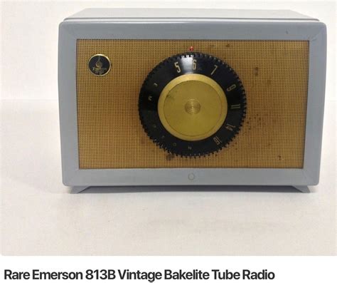 Antique Radio Old Radios Vintage Bakelite Chips The Unit