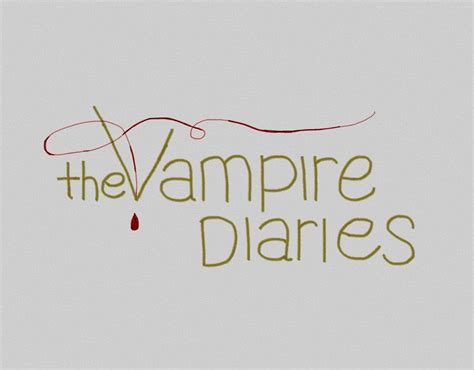 The Vampire Diaries Logo Small Malaymac