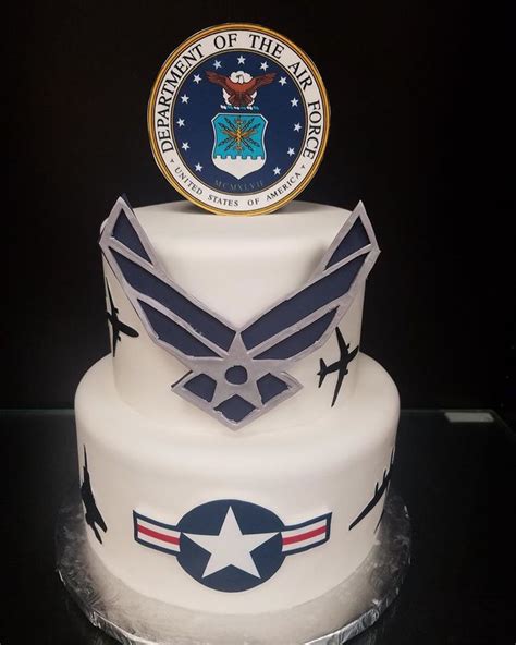 Us Air Force Cake Retirement Cakes Retirement Party Decorations Air
