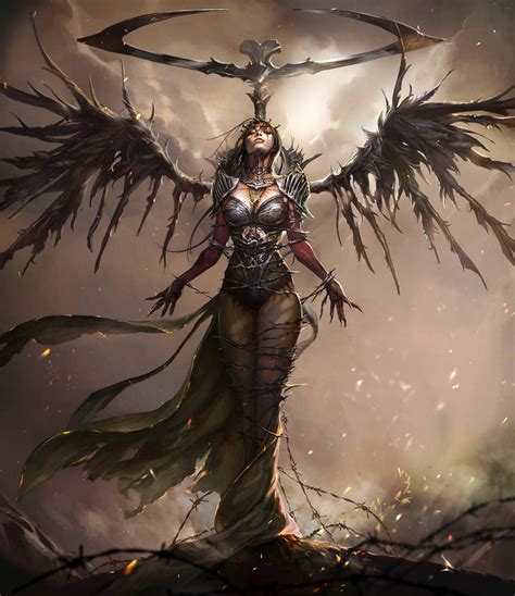 Collection 92 Pictures Female Angel Of Death Wallpaper Updated