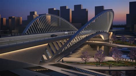 Three New Bridges For Huashan Santiago Calatrava