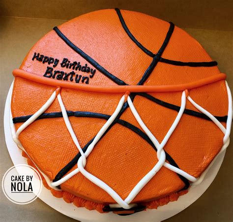 Basketball Birthday Cake Artofit
