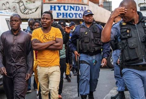 Police Pick Up Over 600 People During Mass Arrest Of Undocumented Foreigners In South Africa