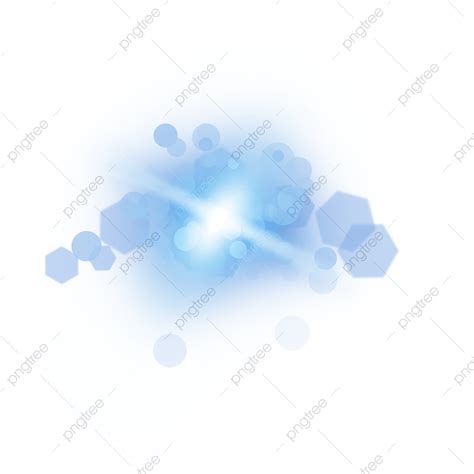 Halo Light Effect Png Image Light Blue Viewing Polygonal Halo Abstract