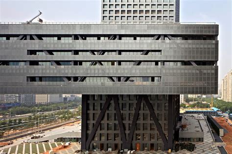 Oma Shenzhen Stock Exchange Hq Complete Rem Koolhaas Renzo Piano