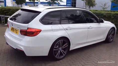 Es, se, efficientdynamics, sport, m. BMW 3 SERIES 320D M SPORT TOURING WHITE 2016 - YouTube