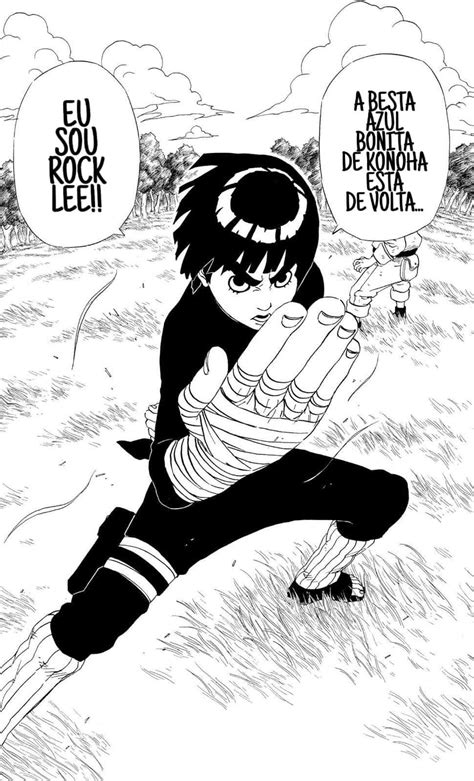 Naruto Em 2020 Rock Lee Memes Engraçados Naruto Manga