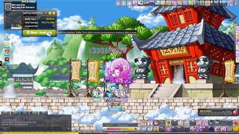 Maplestory Scania Angelic Buster Dps Check With Dojo Scarecrow July
