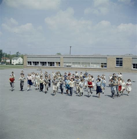 Group Of Children Running Toward Photographer In School Ya Flickr