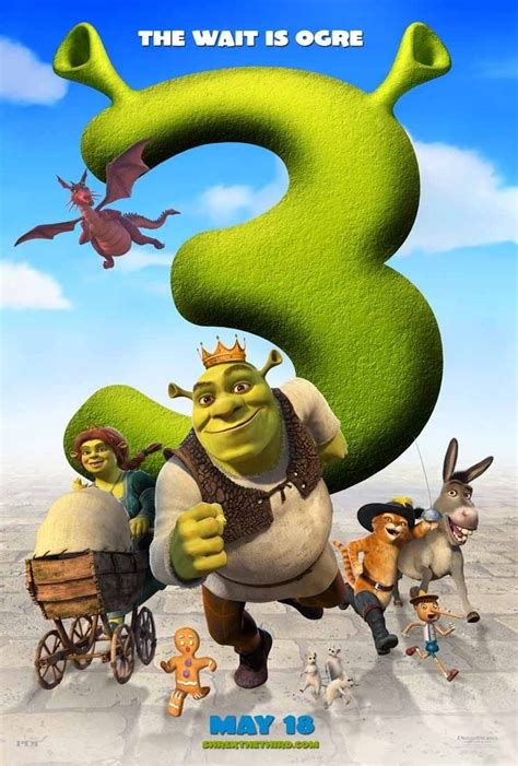 Shrek The Third 2007 Posters — The Movie Database Tmdb