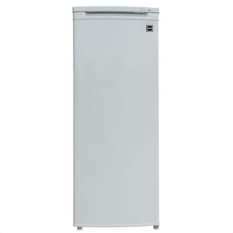rca 6 5 cu ft residential upright freezer with manual defrost in white rfrf690 the home depot