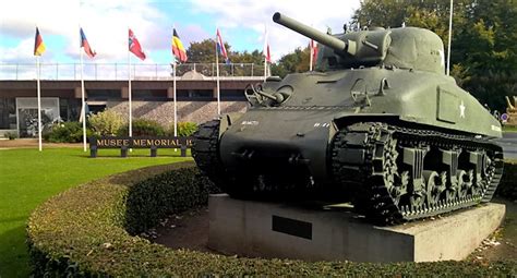 M4a1 Sherman Tank Bayeux Battle Of Normandy Museum D Day 1944