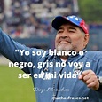 Muchas frases conocidas del Diego Maradona en Imágenes