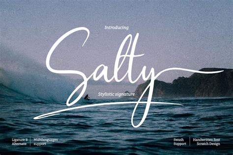 Salty Font By Scratch Design · Creative Fabrica