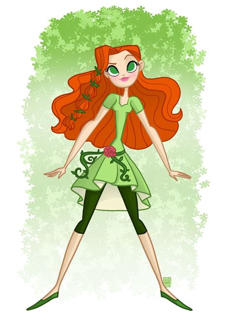 Poison Ivy From Dc Superhero Girls Girl Superhero Disney Characters