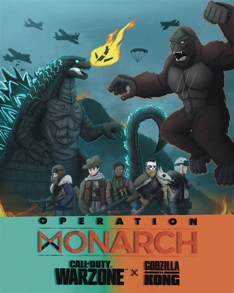 Operation Monarch Call Of Duty X Godzilla Vs Kong By Lordshrekzilla20