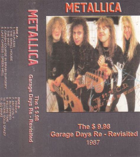 Metallica The 598 Ep Garage Days Re Revisited Encyclopaedia