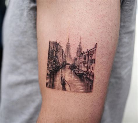 Venice And Ny Tattoo By Dragon Ink