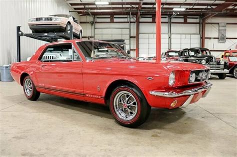 1965 Ford Mustang Gt 67788 Miles Rangoon Red Coupe 289ci V8 4 Speed