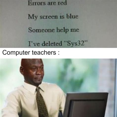 Is Sys 32 In The Recycle Bin Rmemes Delete System32 Know Your