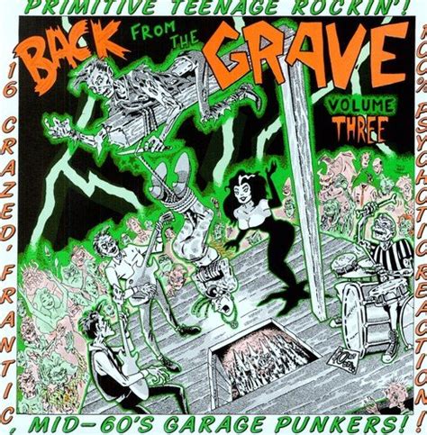 Various Artists Back From The Grave Volume Three Lp Scarecrow Records