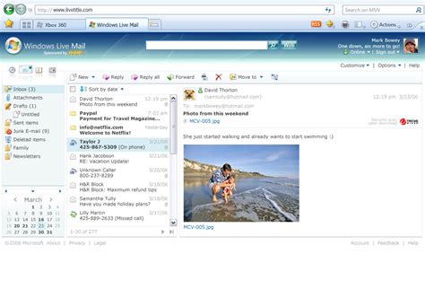 Windows Live Mail M8 Ad Survey Darren Straights Blog