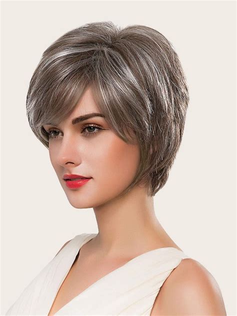 Laurel Whisperlite Wig By Paula Young Haute Bob Wig With Brow Skimming