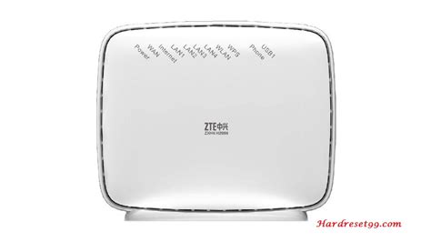 Open a web browser, such as google chrome, and enter the ip address of your router in the address bar. ZTE ZXHN H267N Router - How to Factory Reset