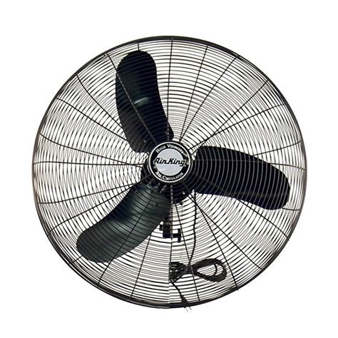 Air King Industrial Grade 3 Speed 30 Inch 13 Hp Oscillating Wall Mount