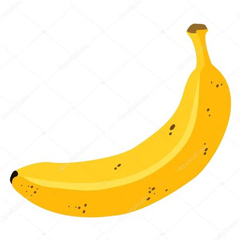 Plátano Solo De Dibujos Animados Overmadpe Vector Gráfico Vectorial