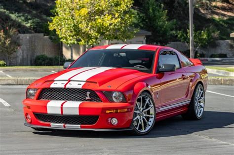 For Sale 2007 Ford Mustang Shelby Gt500 Coupe Torch Red White