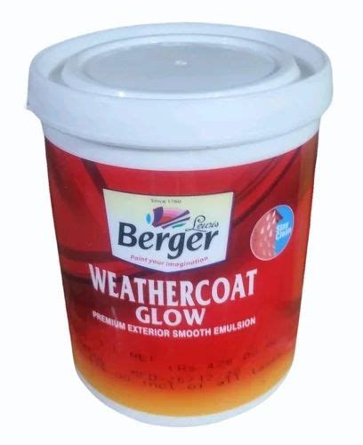 Berger Weathercoat Exterior Wall Paint 1 Ltr At Rs 479bucket In