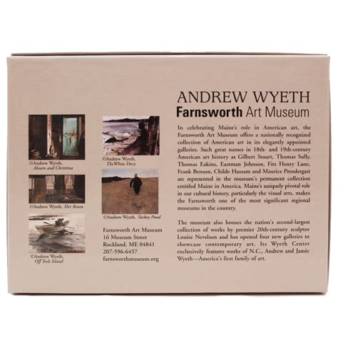 Andrew Wyeth Boxed Note Set Farnsworth Art Museum