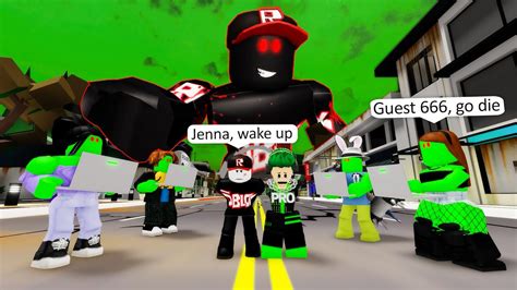 Roblox Brookhaven 🏡rp Funny Moments All Hackers Are Under Guest 666