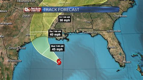 Tracking The Tropics Tropical Storm Cindy Forms In Central Gulf