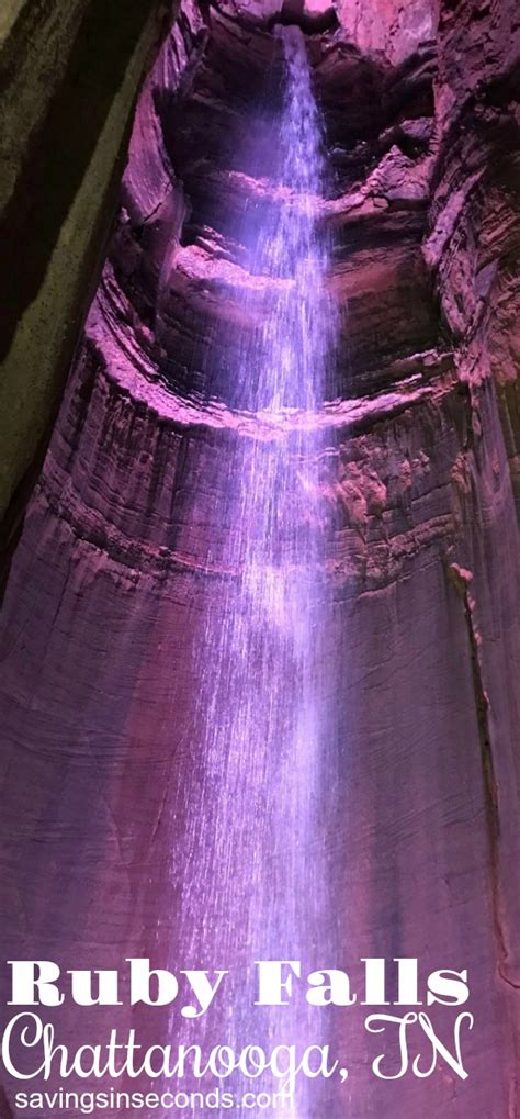 Take A Ruby Falls Cave Tour Chattanooga Tn