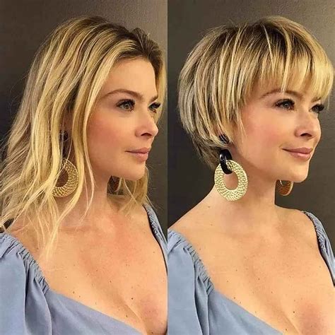 Flattering Haircuts For Square Faces To Look Softer And Feminine Corte De Pelo Degrafilado