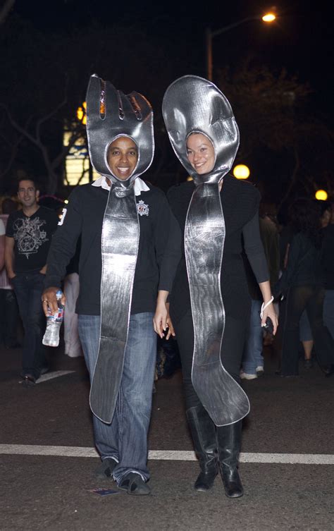 Fork And Spoon Costumes At West Hollywood Halloween Parade Flickr