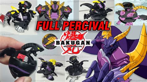 Todos Los Percival Que Existen Darkus Power Colección Bakugan